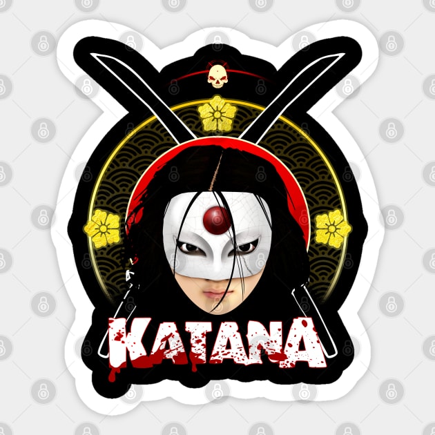 Katana Sticker by stoicroy